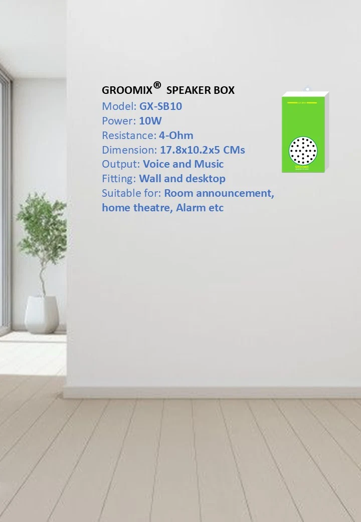 image of groomix speaker box 10W look
